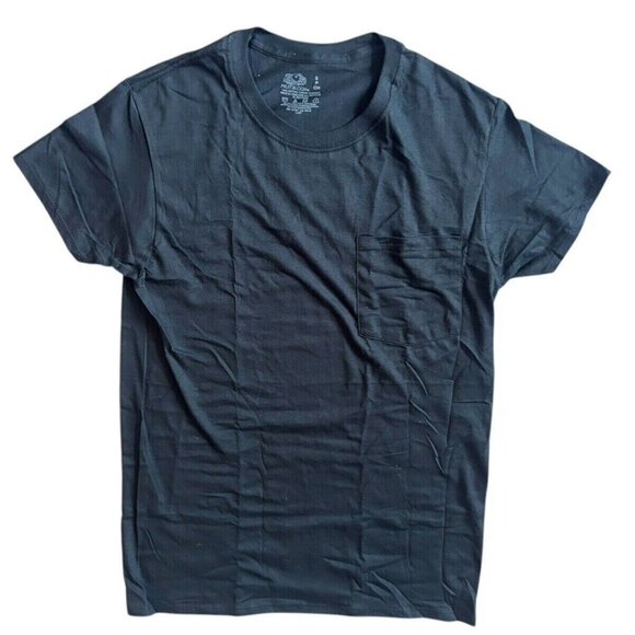 Fruit Of The Loom Men's 100% Cotton Crew Neck Pocket T-Shir t- 6 Pack  / Small - Picture 3 of 7